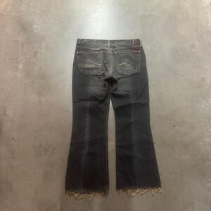 Y2K 7 for all man kind women's grey wash flare jeans‎ bootcut wide leg 32